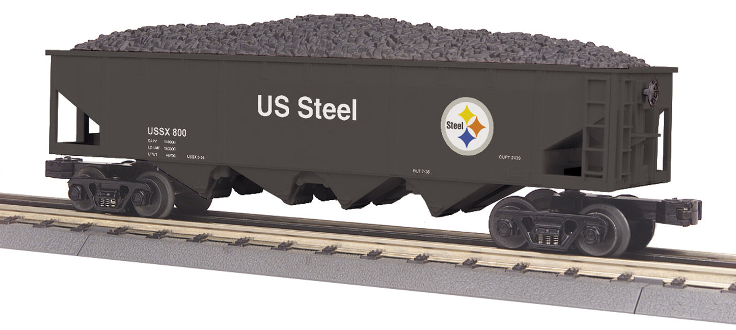 MTH 30-75603 O U.S. Steel 4-Bay Hopper Car #800