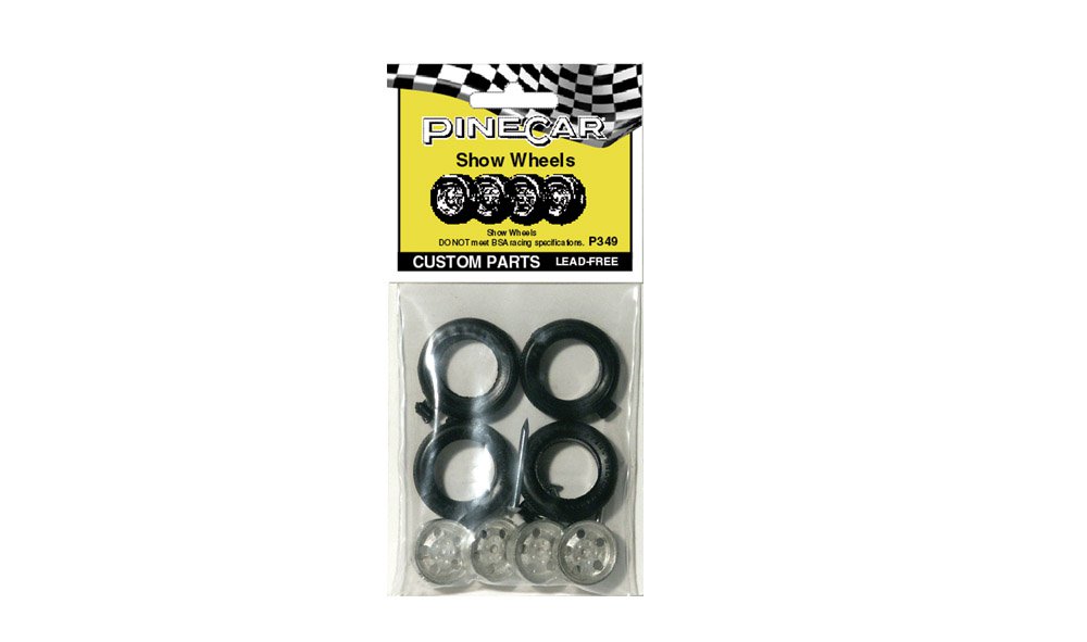 PineCar P349 Show Wheels Custom Parts
