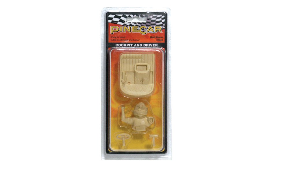 Pinecar 3920 MAD RACER COCKPIT & DRIVER