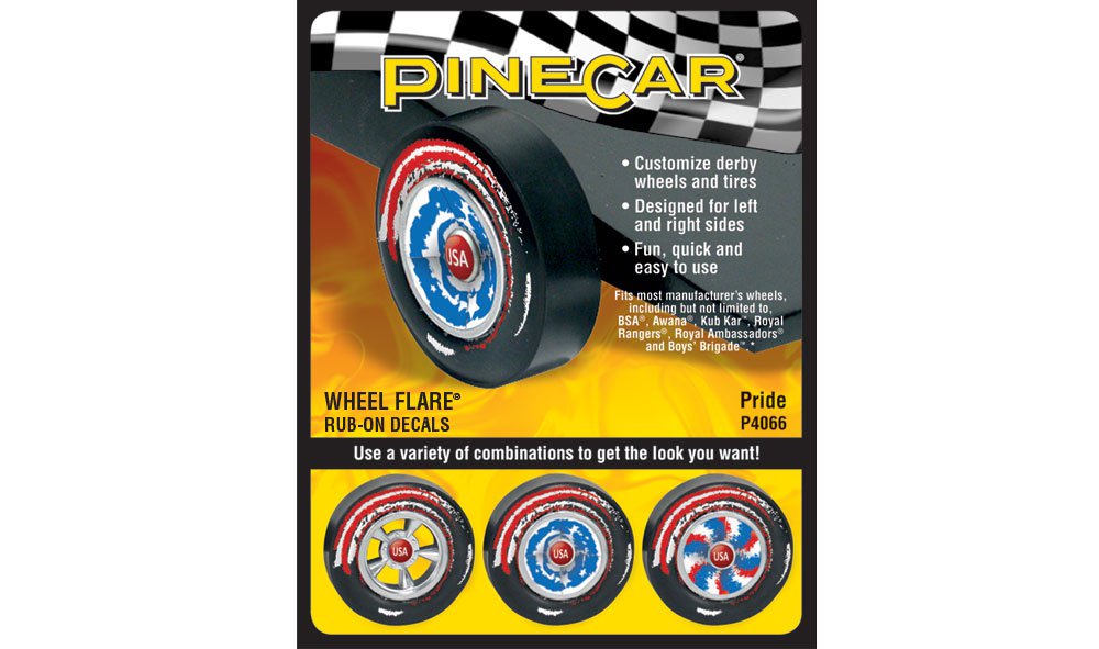 Pinecar 4066 Wheel Flare, Pride