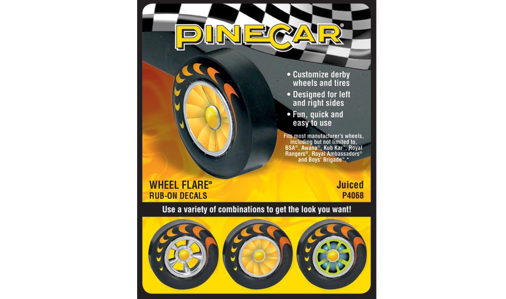 Pinecar 4068 Wheel Flare, Juiced