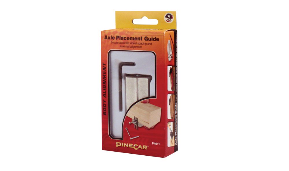 Pinecar P4611 Precision Tools, Axle Placement Guide