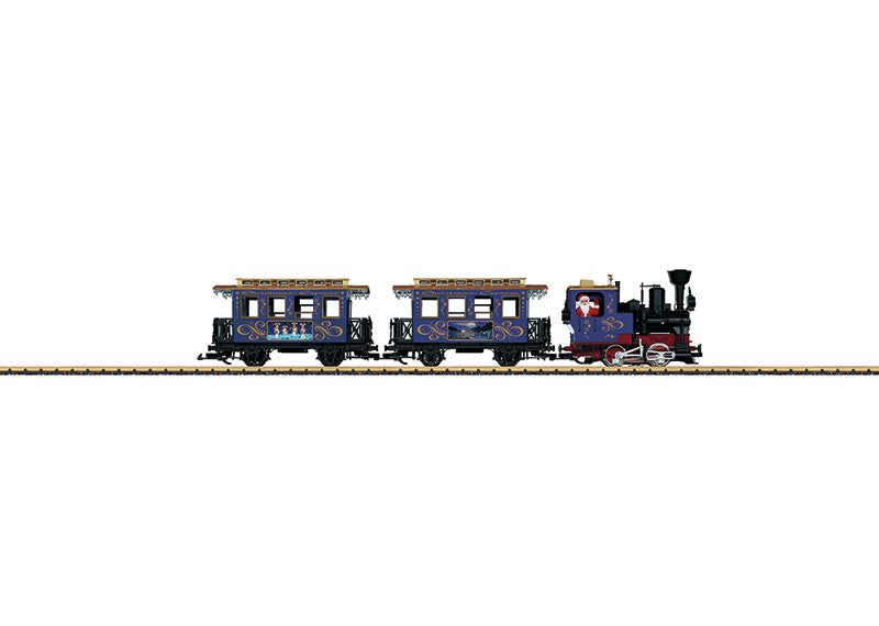 LGB 72305 Christmas G Gauge Steam Starter Train Set