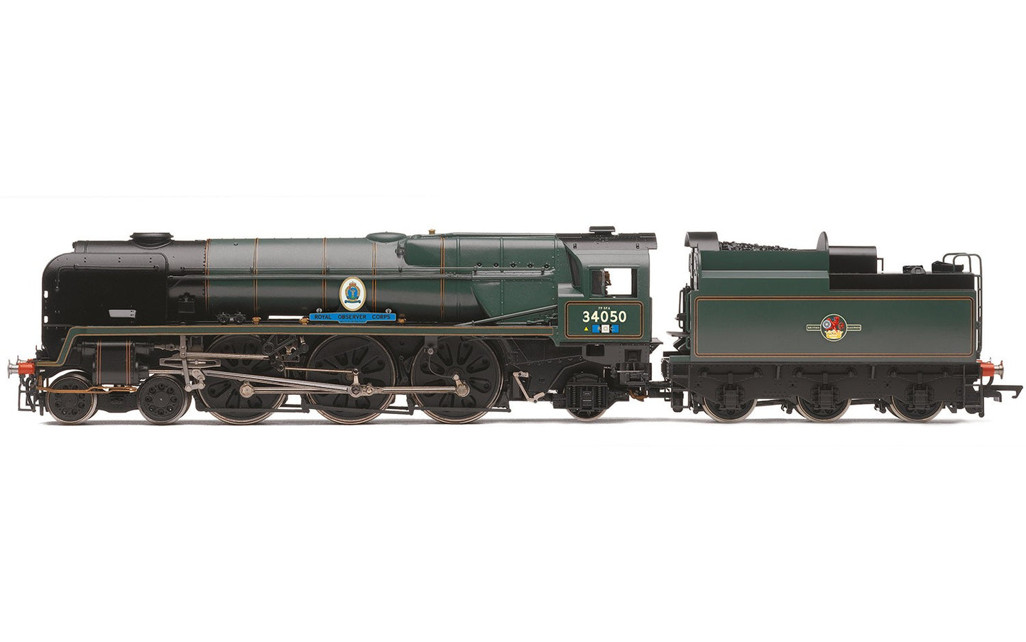 Hornby R3618 OO BR Rebuilt Battle of Britain Class 4-6-2 Royal Observer Corps