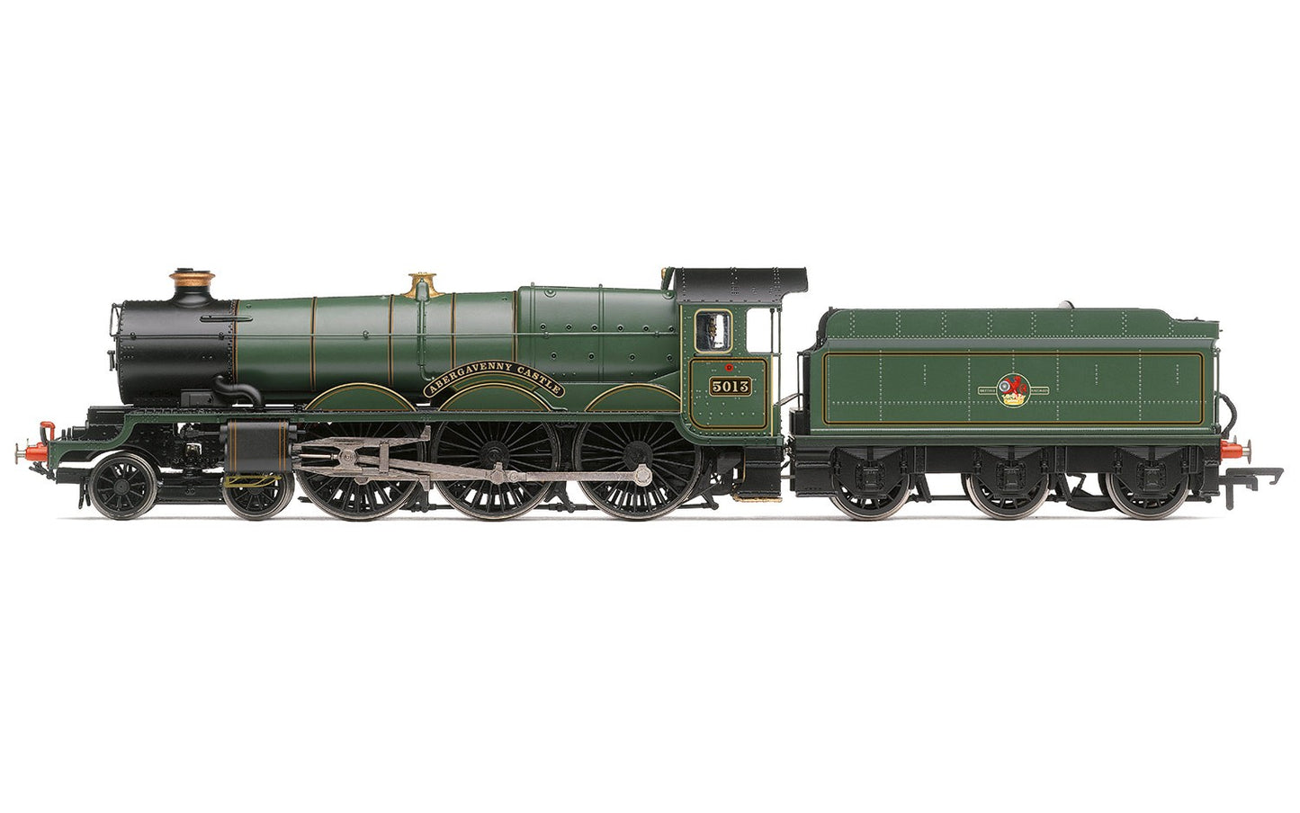 Hornby R3619 OO BR 4-6-0 "Abergavenny Castle" Steam Locomotive #5013