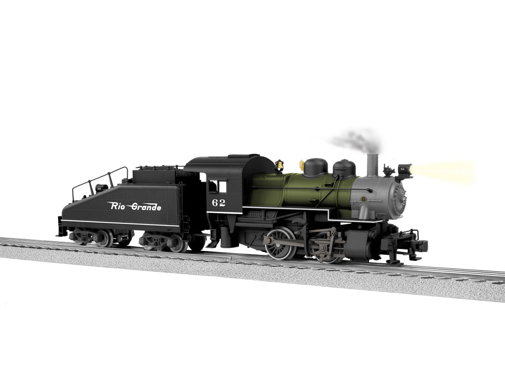 Lionel 6-84965 O Rio Grande LionChief Plus A5 Steam Locomotive #62