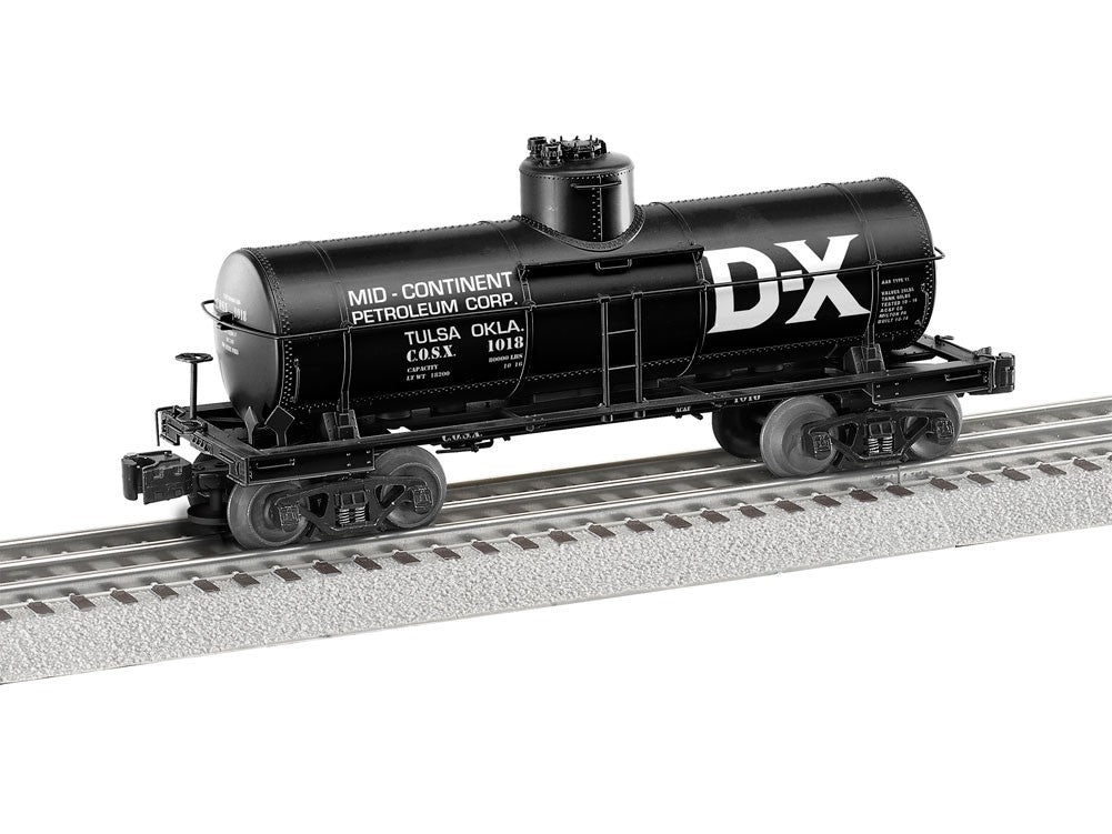 Lionel 6-84805 O Gauge Mid-Continent 8,000 Gallon Single Dome Tank Car #1018