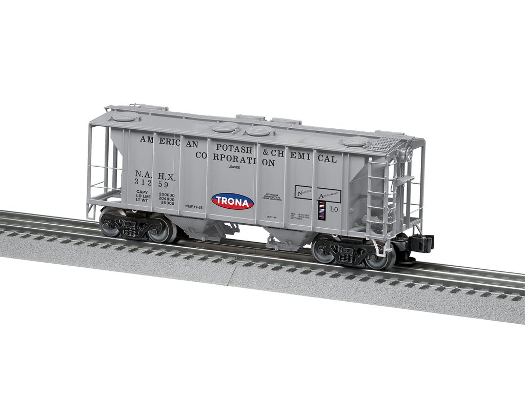 Lionel 6-85093 O American Potash PS-2 Covered Hopper #31259