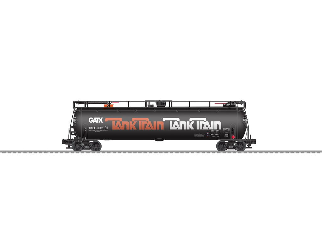 Lionel 6-85130 O TankTrain Intermediate Car (Orange) #48656