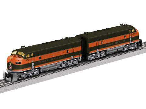 Lionel 6-85191 Great Northern Legacy F3 AA Diesel Locomotive Set #352A-C