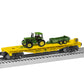 Lionel 6-85321 O John Deere Flatcar w/Tractor & Spreader Load