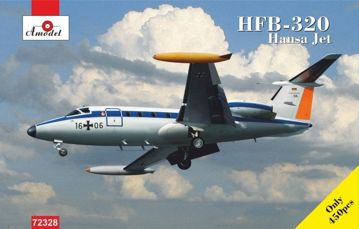 A Model from Russia 72328 1:72 HFB320 Hansa Lufthansa Jet Plastic Model Kit