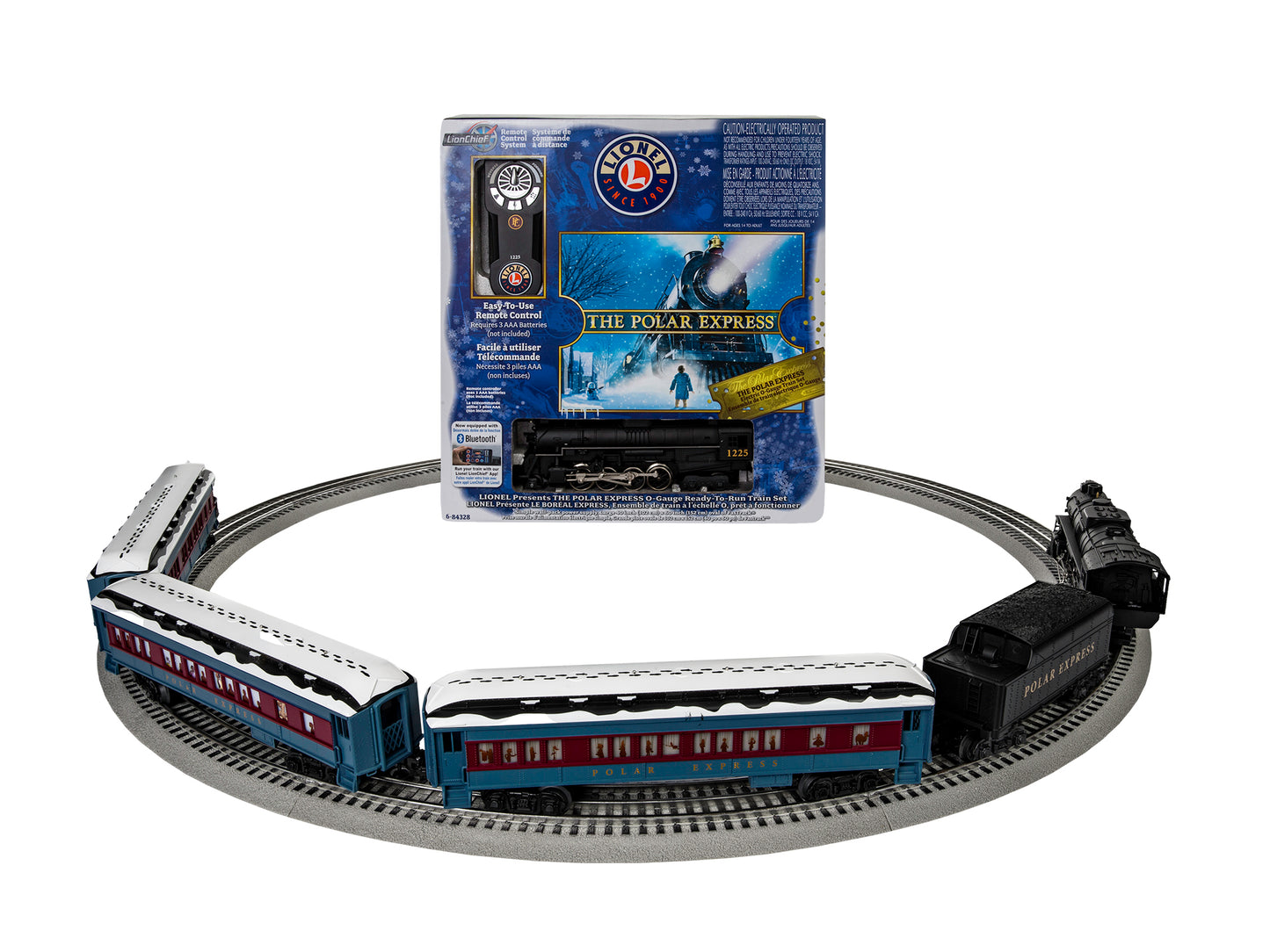 Lionel 6-84328 The Polar Express O Gauge Steam Train Set with Bluetooth