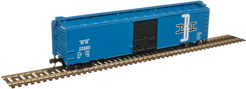 Atlas 50003867 N Boston & Maine Trainman® 50' Single Door Box Car #77560