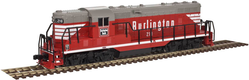 Atlas 40003099 N Burlington Route GP-7 Phase 1 Diesel Locomotive #210