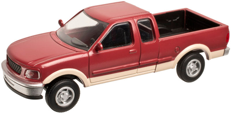 Atlas 1248 HO Red/Tan Ford® 1997 F-150 Pickup Trucks with Two-Tone Paint Schemes
