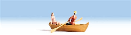 Walthers 949-6062 HO Row Boat And Two Passengers