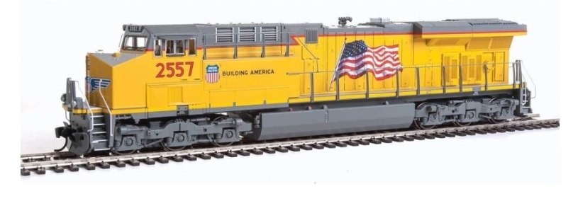 Walthers 910-10174 HO Union Pacific GE ES44AH Diesel Loco Standard DC #2557