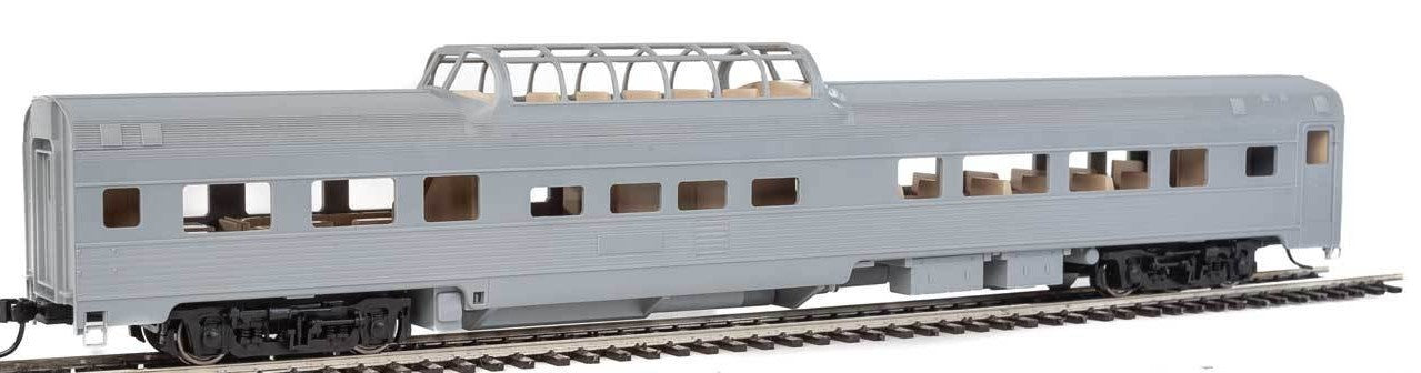 Walthers 910-30400 HO Undecorated 85' Budd Dome Coach - Ready To Run