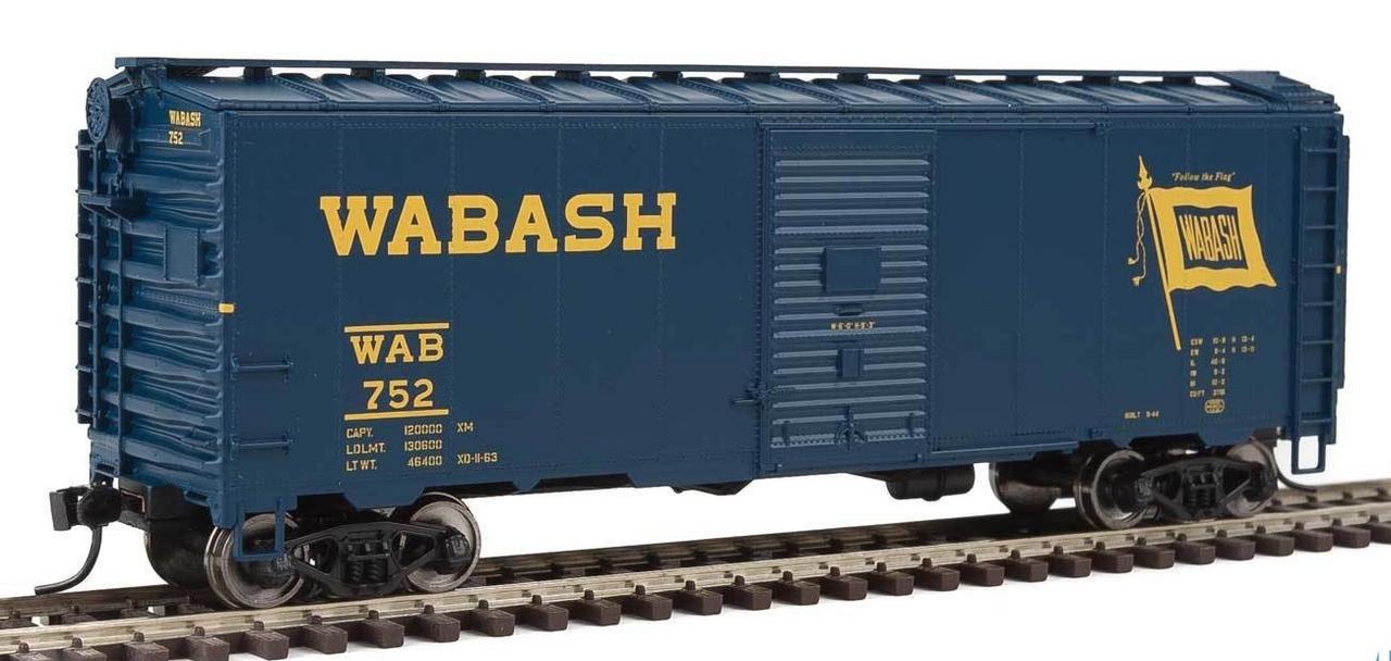 Walthers 910-1467 HO Wabash 40' Association of American Railroads Boxcar #752