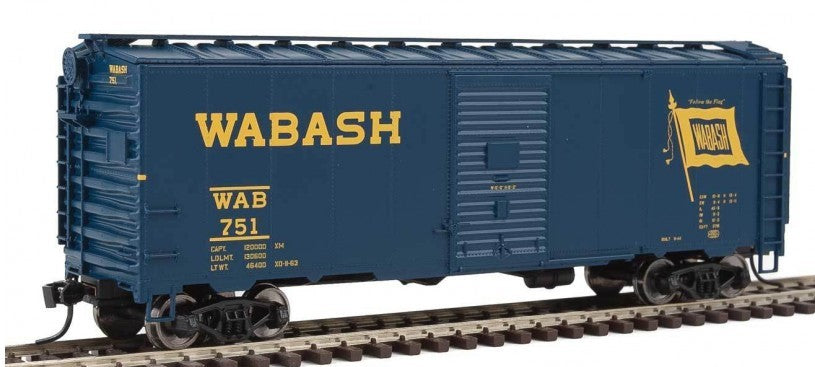 Walthers 910-1466 HO Wabash 40' Association of American Railroads Boxcar #751
