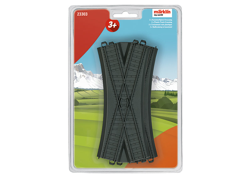 Marklin 23303 HO My World Plastic Track Crossing