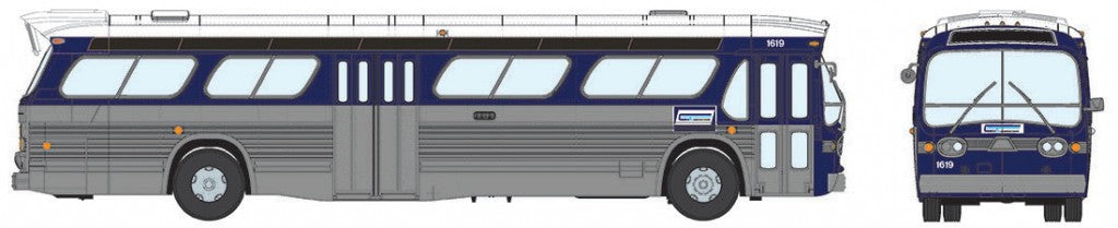 Rapido Trains 751015 HO Connecticut Transit Deluxe Bus #1632
