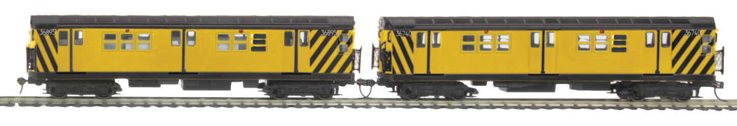 MTH 80-2371-0 HO MTA R-17 Subway Set with DCC Ready (Set of 2)