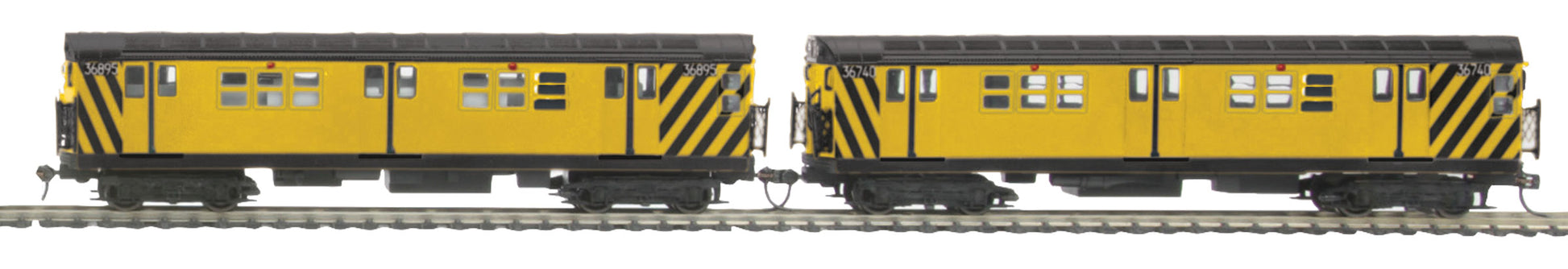 MTH 80-2371-0 HO MTA R-17 Subway Set with DCC Ready (Set of 2)