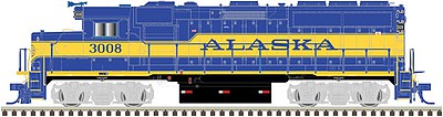 Atlas 10002586 HO Alaska Railroad GP40-2 Diesel Locomotive #3008 - LokSound/DCC