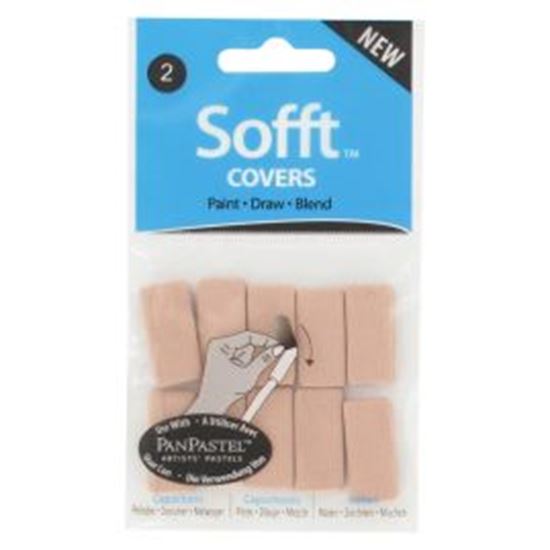 PanPastel 62002 Sofft Covers - No. 2 Flat (10)