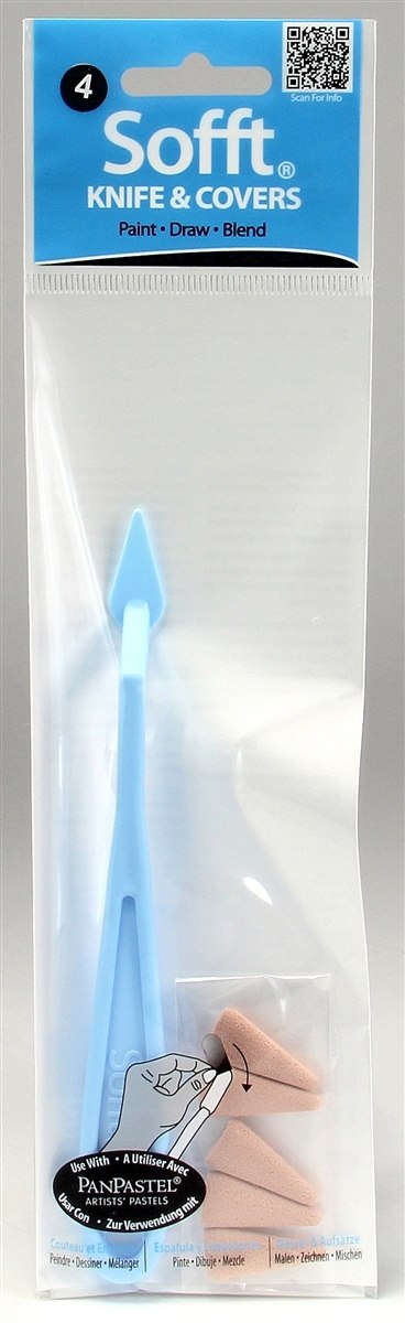 PanPastel 65004 Knife & Covers - No. 4 Point