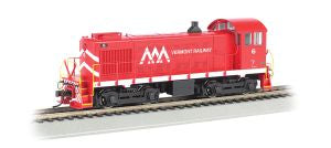 Bachmann 63111 HO Vermont Railway ALCO S4 Diesel Locomotive Standard DC #6