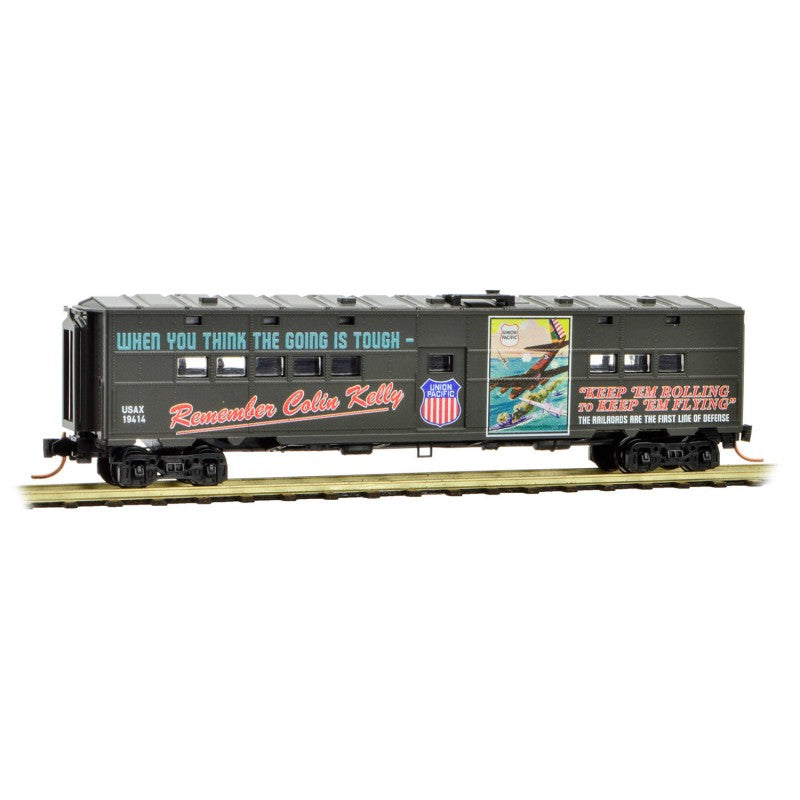 Micro-Trains 11800140 N United States Army 50' Troop Kitchen Car #19414