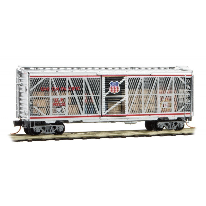 Micro-Trains 02000157 N Union Pacific Impact Car 40' Single Door Boxcar #195220