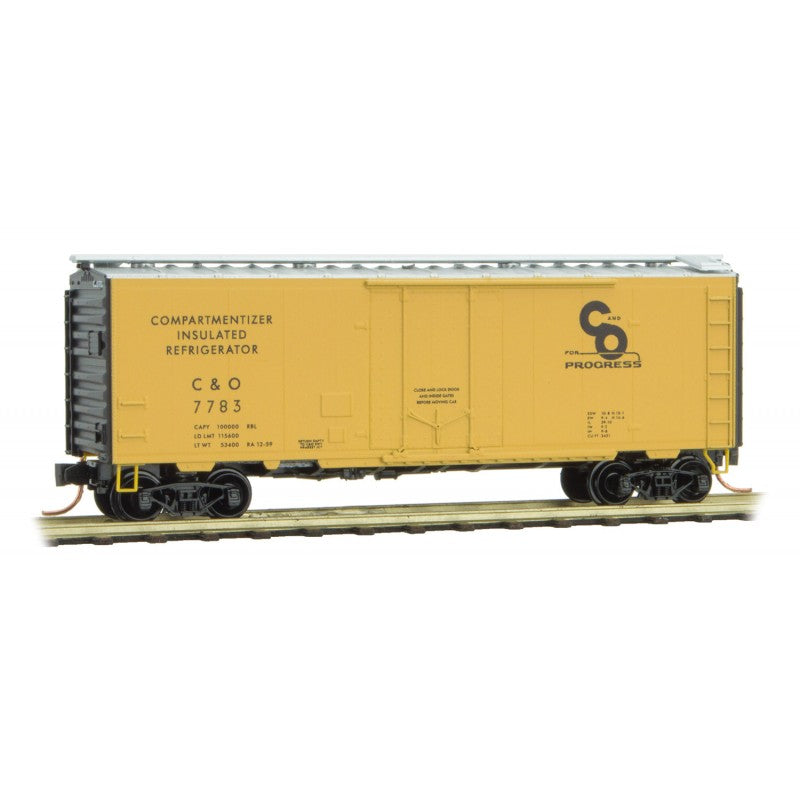 Micro-Trains 02100600 N Chesapeake & Ohio 40’ Standard Plug Door Boxcar #7783