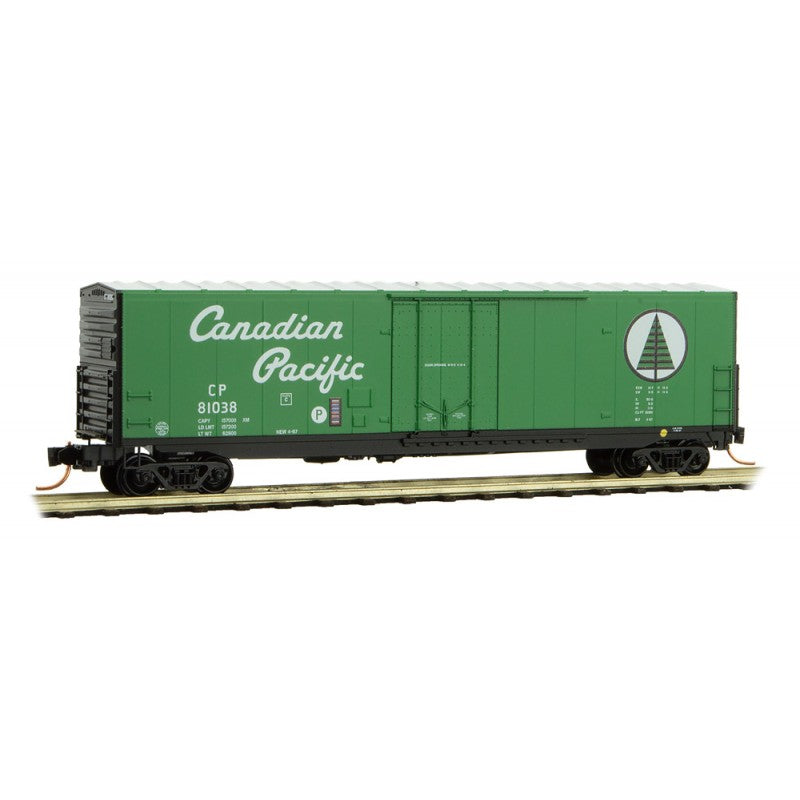Micro-Trains 18100050 N Canadian Pacific 50' Standard Plug Door Boxcar #81038
