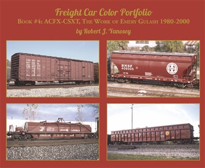 Morning Sun Books 6336 Freight Car Color Portfolio Book #4