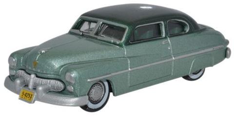 Oxford Diecast 87ME49001 HO Mogul Green 1949 Mercury Adelia