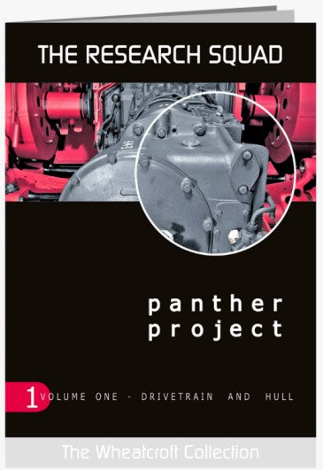 AFV Club ALL-PP1 The Research Squad: Panther Project Vol. 1 Book