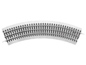 Lionel 6-85390 White O-36 Curved FasTrack (Pack of 4)