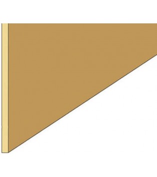 Northeastern Scale Lumber 194 1/16" x 2" x 24" Basswood Strips - Stripwood