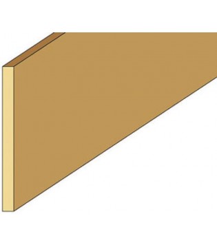 Northeastern Scale Lumber 210 5/64" x 1" x 24" Basswood Strips - Stripwood