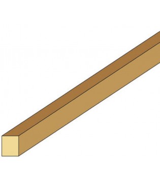 Northeastern Scale Lumber 247 5/32" x 3/16" x 24" Basswood Strips - Stripwood