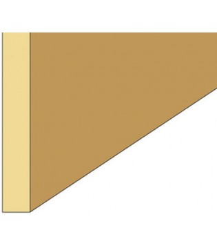 Northeastern Scale Lumber 269 3/16" x 2" x 24" Basswood Strips - Stripwood