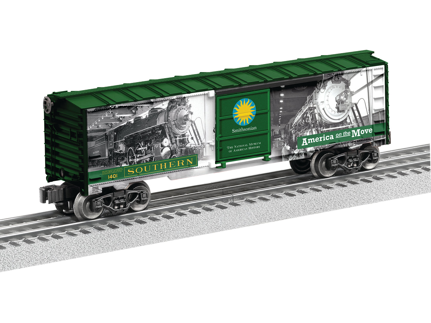 Lionel 6-84608 O Gauge Southern Smithsonian Boxcar #1401