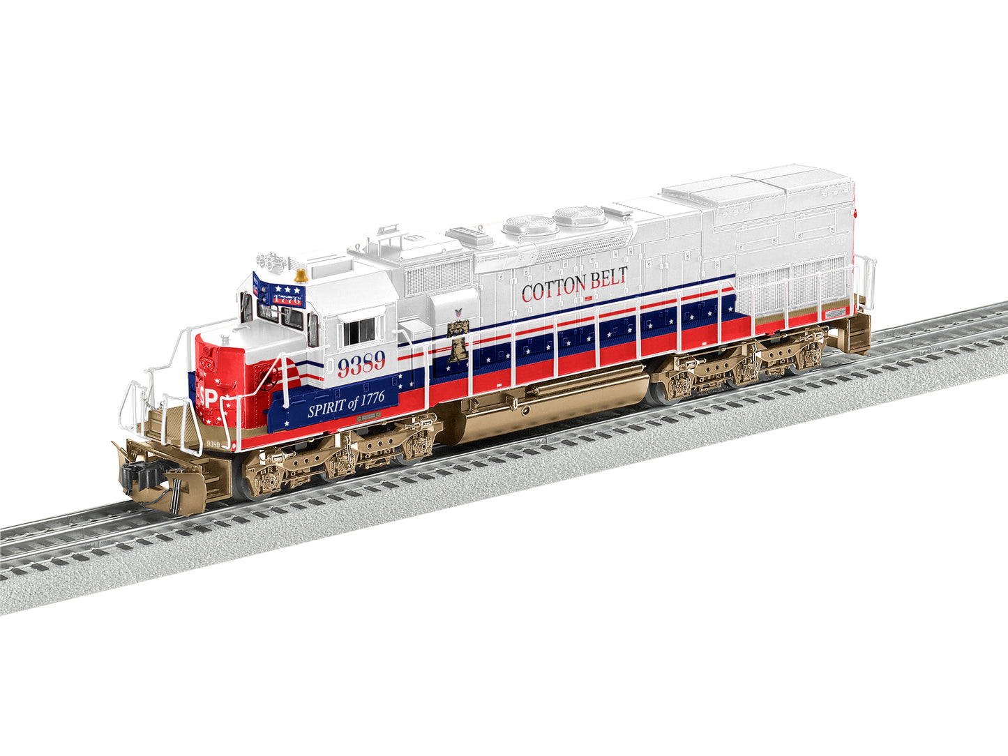 Lionel 6-84637 O Cotton Belt BTO SD40T-2 Diesel with Bluetooth #9389