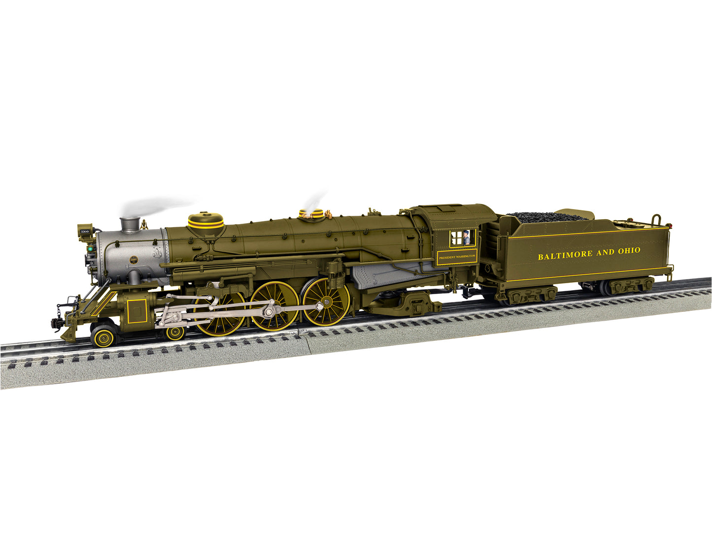 Lionel 6-85171 O Baltimore & Ohio BTO Pacific Steam with Bluetooth #5300