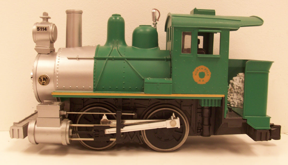 Lionel 8-85114 G North Pole Railroad 0-4-0 Steam Locomotive