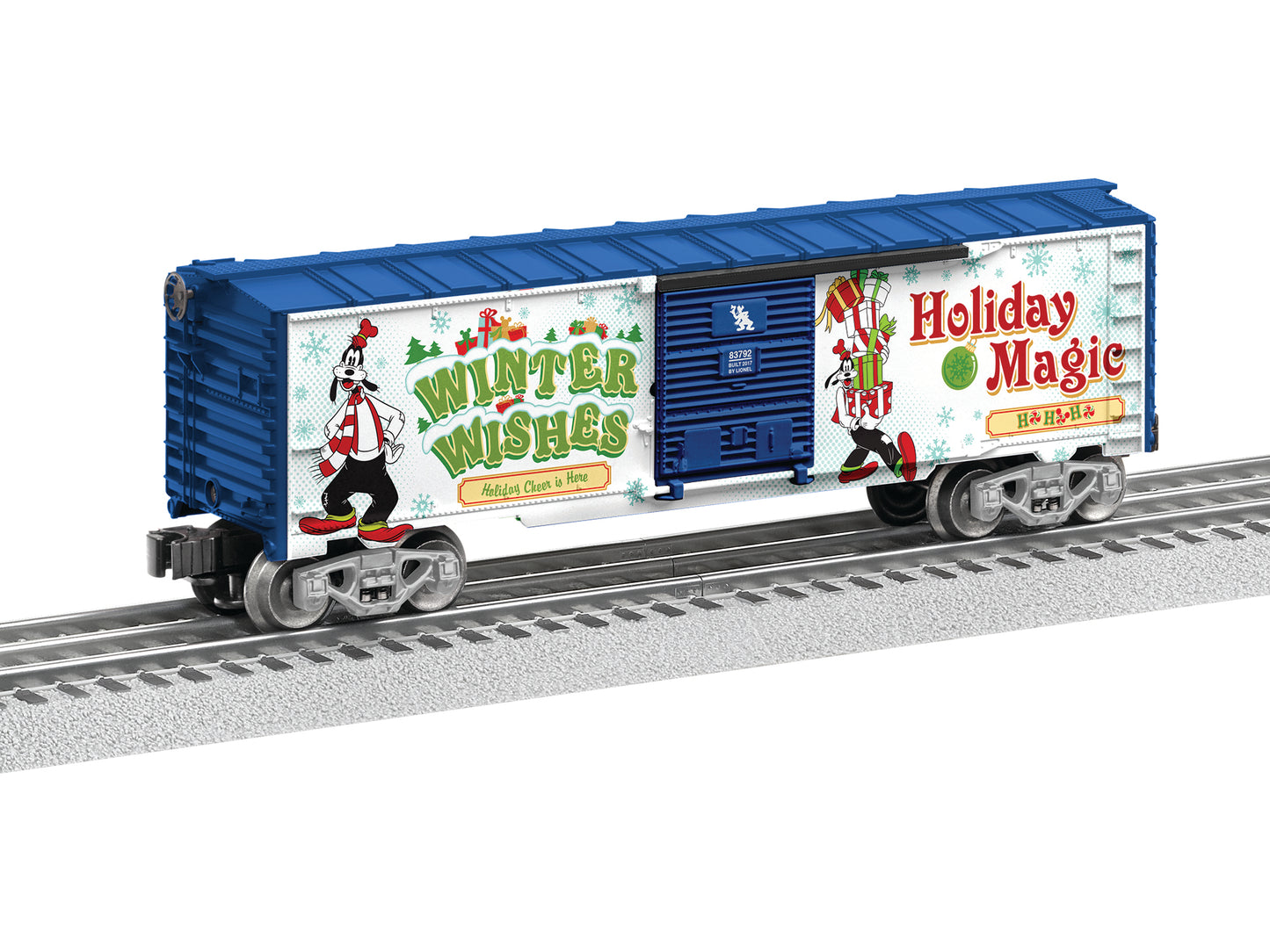 Lionel 6-83792 O USA Disney Goofy Happy Holidays Boxcar